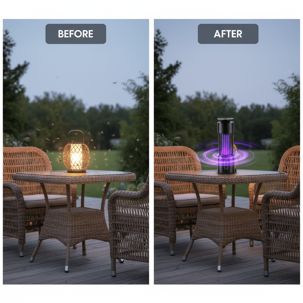 ZapGuard — Lampe Anti-Moustique 